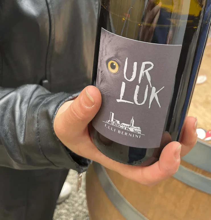 Etichetta URLUK: Pinot Grigio Provincia di Pavia